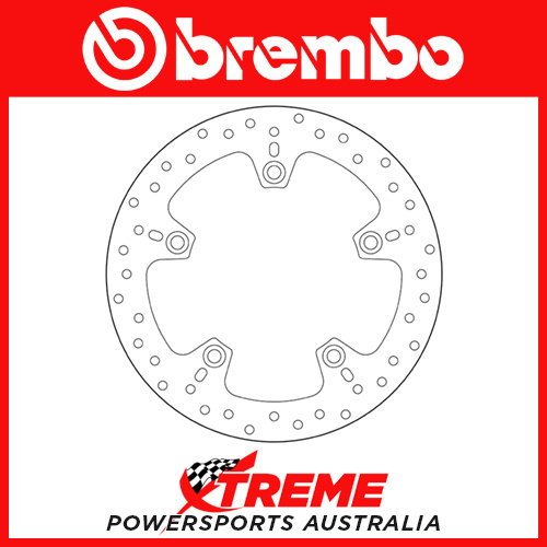 BMW F 700 GS 2011 and up Fixed Rear Brake Disc Rotor Brembo 68B407C0