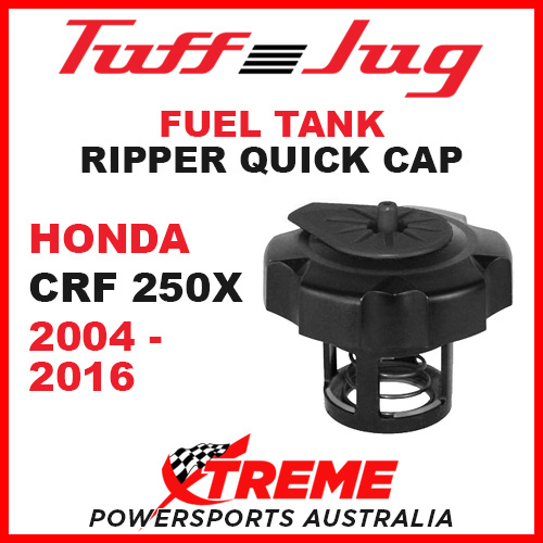 Honda CRF250X CRF 250X 2004-2016 Fuel Gas Tank Tuff Jug Quick Cap Black
