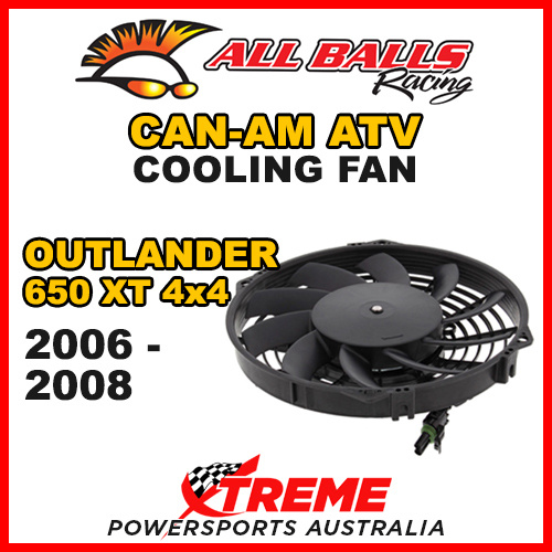 ALL BALLS 70-1003 ATV CAN-AM OUTLANDER 650 XT 4X4 2006-2008 COOLING FAN ASSEMBLY