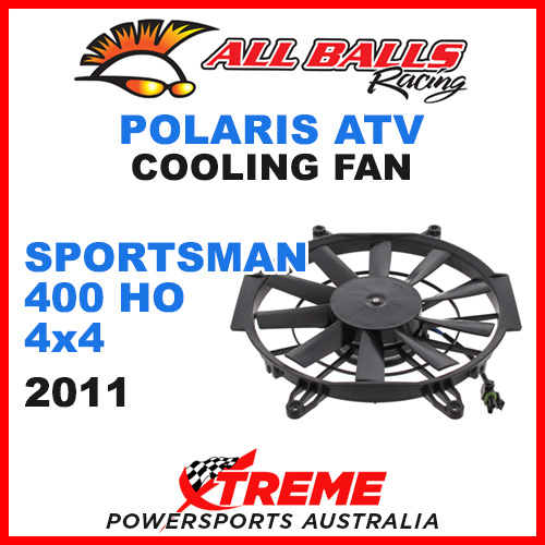ALL BALLS 70-1004 ATV POLARIS SPORTSMAN 400 HO 4x4 2011 COOLING FAN ASSEMBLY