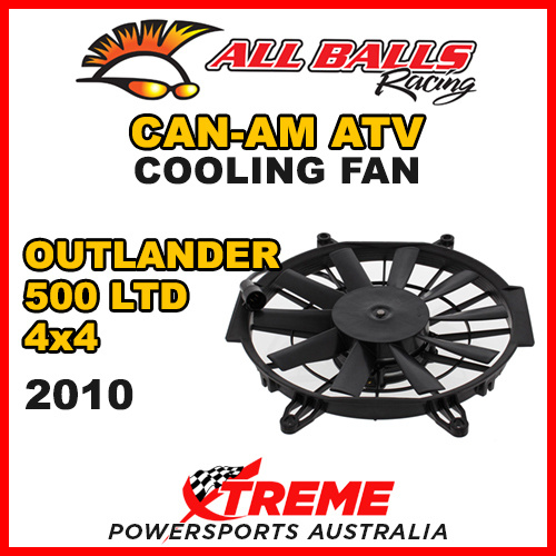 ALL BALLS 70-1017 ATV CAN-AM OUTLANDER 500 LTD 4X4 2010 COOLING FAN ASSEMBLY