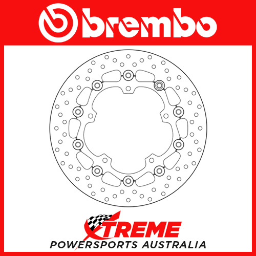 Yamaha YZF R3 2015 and up Floating Front Brake Disc Rotor Brembo 78B40849