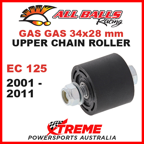 79-5001 Gas Gas EC125 2001-2011 34x28mm Upper Chain Roller w/ Inner Bearing
