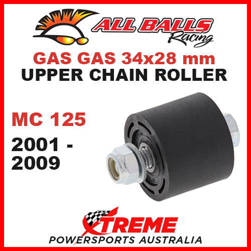 79-5001 Gas Gas MC125 2001-2009 34x28mm Upper Chain Roller w/ Inner Bearing