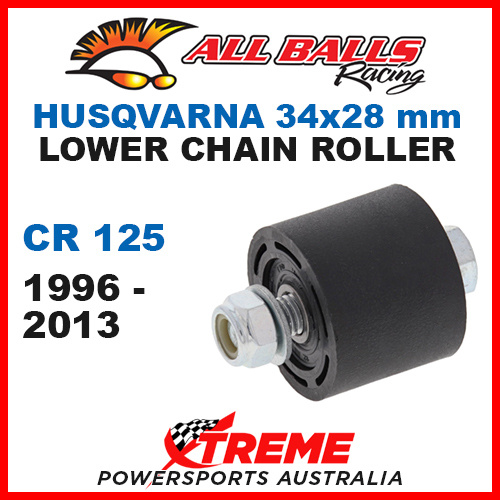 79-5001 Husqvarna CR125 1996-2013 34x28mm Lower Chain Roller w/ Inner Bearing