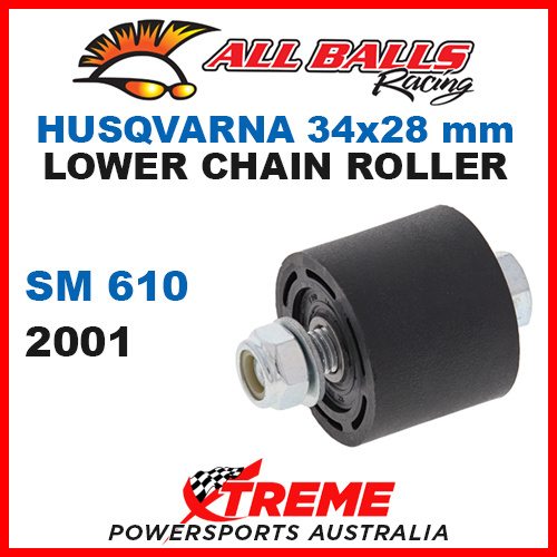 79-5001 Husqvarna SM 610 2001 34x28mm Lower Chain Roller w/ Inner Bearing