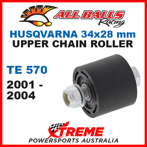 79-5001 Husqvarna TE 570 2001-2004 34x28mm Upper Chain Roller w/ Inner Bearing