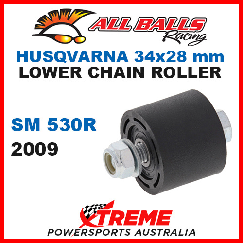 79-5001 Husqvarna SM530R 2009 34x28mm Lower Chain Roller w/ Inner Bearing