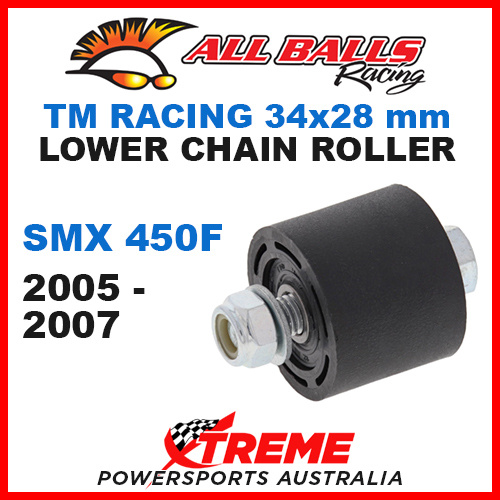 79-5001 TM Racing SMX 450F 2005-2007 Lower Chain Roller Kit w/ Inner Bearing