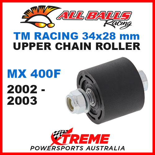 79-5001 TM Racing MX400F 2002-2003 Upper Chain Roller Kit w/ Inner Bearing