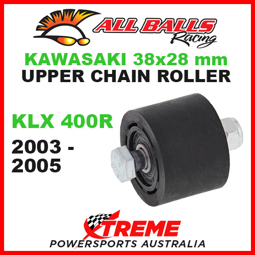 79-5002 Kawasaki KLX400R 2003-2005 38x28mm Upper Chain Roller w/ Inner Bearing