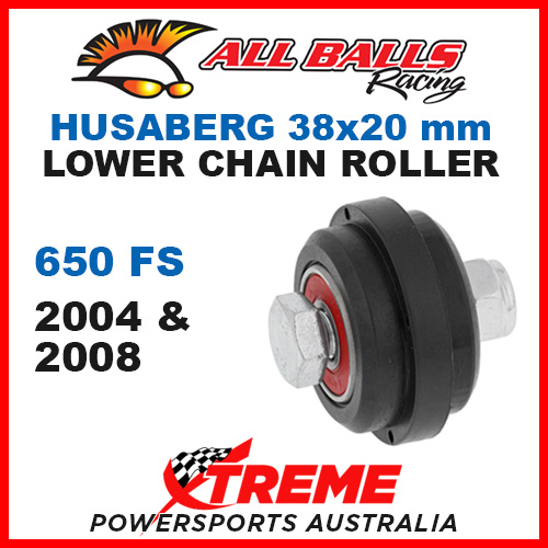 79-5003 Husaberg 650FS 2004 & 2008 38mm Lower Chain Roller Kit w/ Inner Bearing
