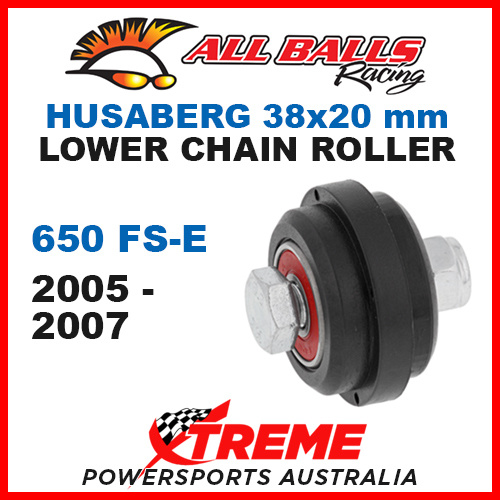 79-5003 Husaberg 650 FS-E 2005-2007 38mm Lower Chain Roller Kit w/ Inner Bearing