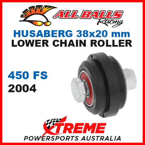 79-5003 Husaberg 450FS 2004 38mm Lower Chain Roller Kit w/ Inner Bearing
