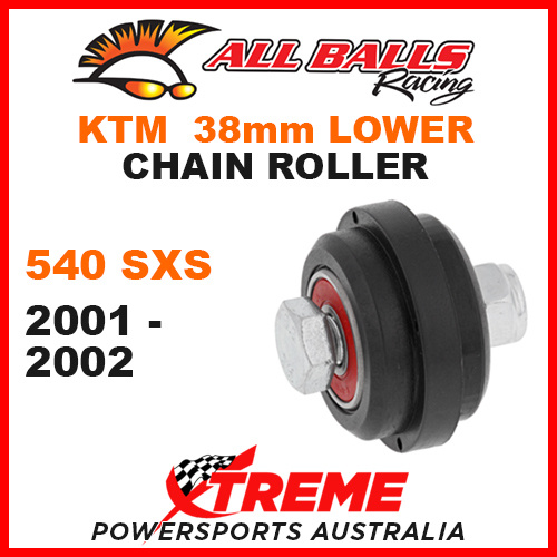 79-5003 KTM 540SXS 540 SXS 2001-2002 38mm MX Lower Chain Roller Kit Dirt Bike