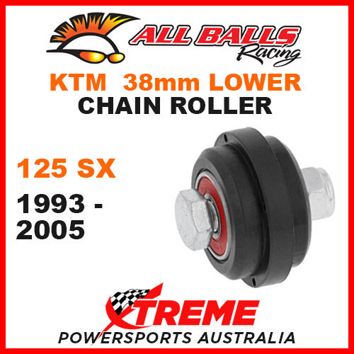 79-5003 KTM 125SX 125 SX 1993-2005 38mm MX Lower Chain Roller Kit Dirt Bike