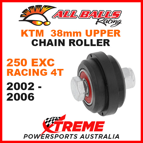 79-5003 KTM 250 EXC Racing 4T 2002-2006 38mm MX Upper Chain Roller Kit Dirt Bike