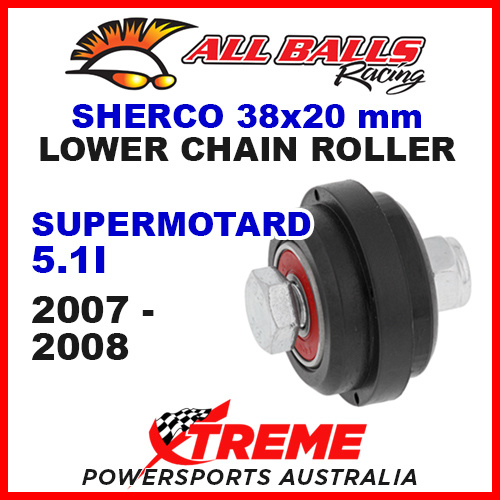 79-5003 Sherco Supermotard 5.1i 2007-2008 Lower Chain Roller Kit w/ Inner Bearing