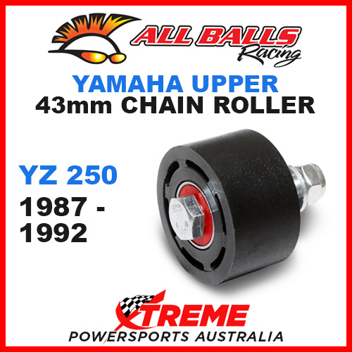 ALL BALLS 79-5007 MX UPPER CHAIN ROLLER 43mm YAMAHA YZ250 YZ 250 1987-1992