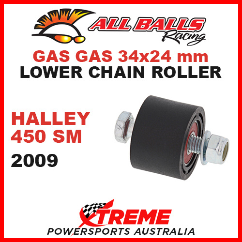 79-5008 Gas Gas Halley 450 SM 2009 Lower Chain Roller Kit w/ Inner Bearing