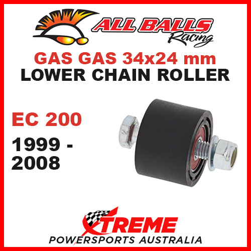 79-5008 Gas Gas EC200 1999-2008 Lower Chain Roller Kit w/ Inner Bearing