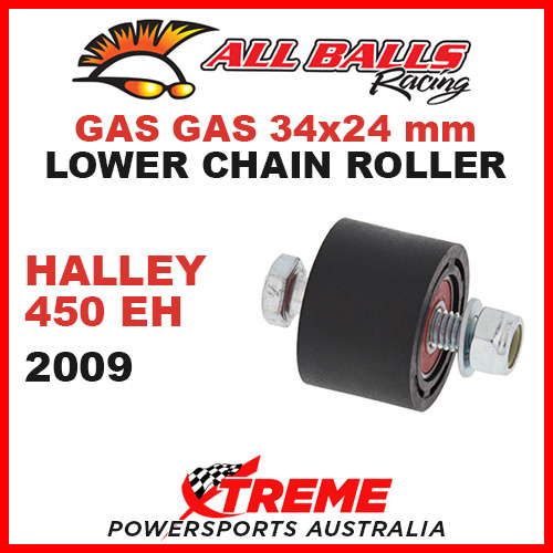 79-5008 Gas Gas Halley 450 EH 2009 Lower Chain Roller Kit w/ Inner Bearing