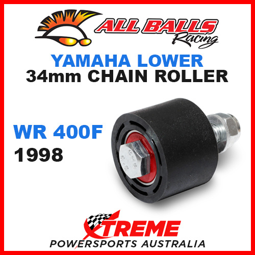 ALL BALLS 79-5008 MX LOWER CHAIN ROLLER 34mm YAMAHA WR400F WRF400 1998