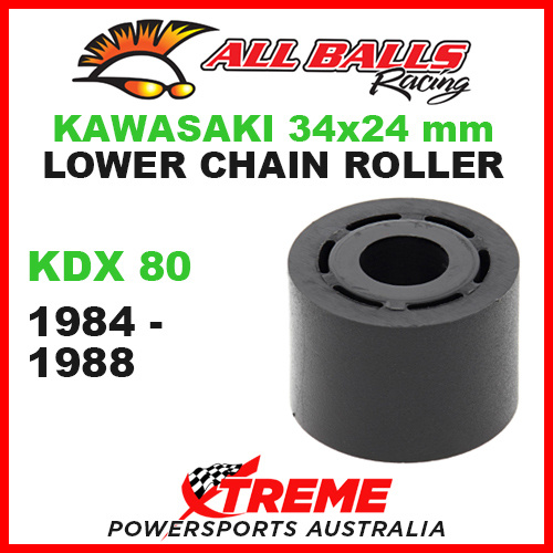 79-5009 Kawasaki KDX80 KDX 80 1984-1988 34x24mm Lower Chain Roller