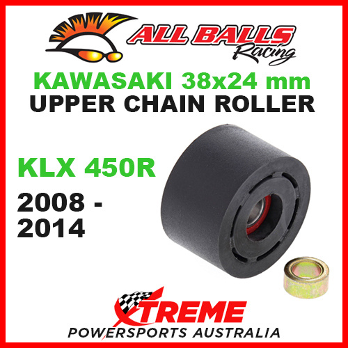 79-5014 Kawasaki KLX450R 2008-2014 38x24mm Upper Chain Roller w/ Inner Bearing