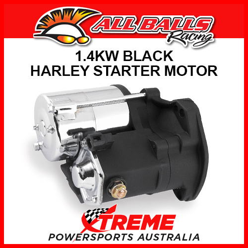 All Balls 80-1013 HD Dyna Super Glide Custom FXDC 2007–2014 1.4kW Black Starter