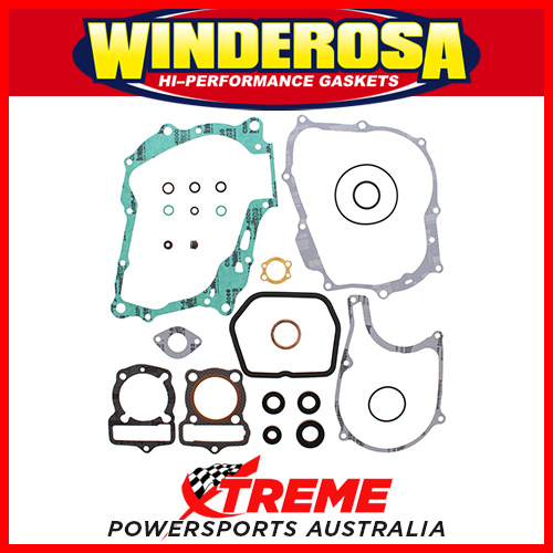 Complete Gasket Set & Oil Seals Honda XR100R 1985-1991 Winderosa 811220