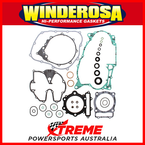 Winderosa 811280 Honda XR600R XR 600R 1985-2000 Complete Gasket Set & Oil Seals