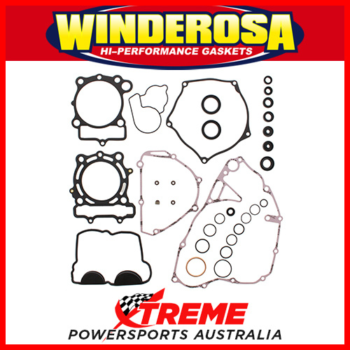 Winderosa 811481 Kawasaki KX250F KX 250F 09-16 Complete Gasket Set & Oil Seals