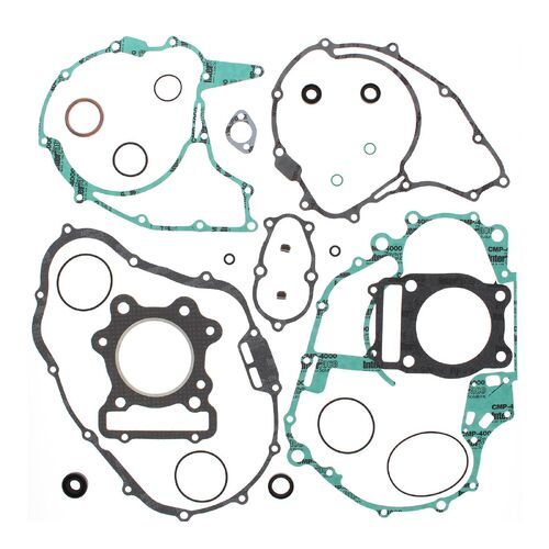 Vertex Complete Gasket Set w/ Oil Seals for Honda TRX300 2WD Fourtrax 1988-2001