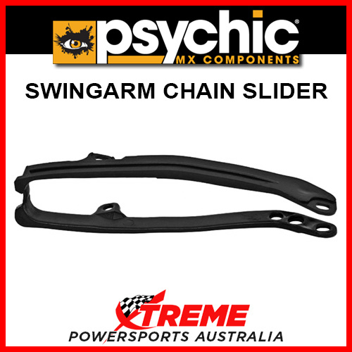 Psychic Yamaha YZ125 YZ 125 2005-2017 Swingarm Chain Slider Black MX-03162BK