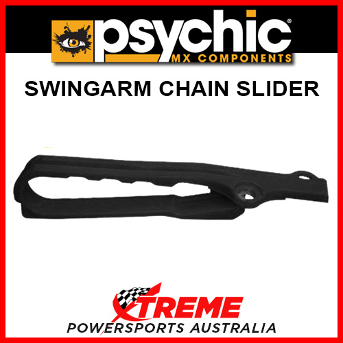 Psychic For Suzuki RMX450Z RMX 450Z 10-17 Swingarm Chain Slider Black MX-03164BK
