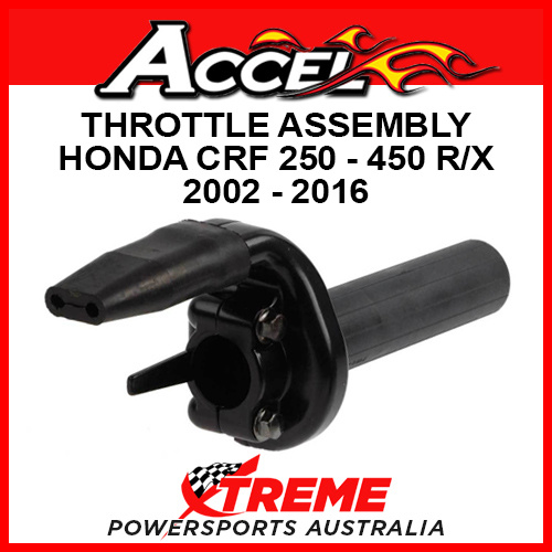 Accel 88.TR-7605 Honda Push/Pull Throttle Assembly CRF 250R 250X 450R 450X 04-16