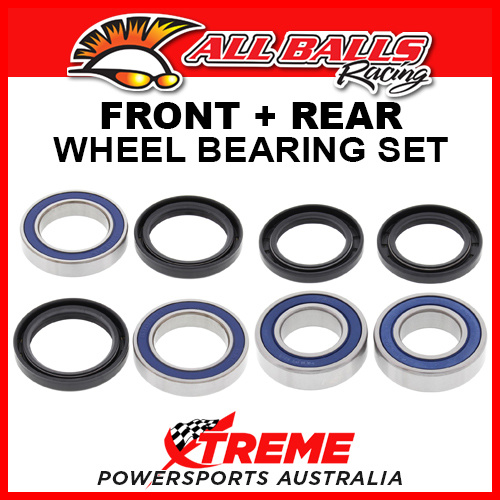 All Balls KTM 530 EXC-R EXCR 2008-2009 Front, Rear Wheel Bearing Set