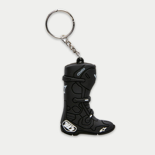 Alpinestars Black MX New Tech 10 Boot Keyfob Keyring Stocking Filler 1230-94000-10