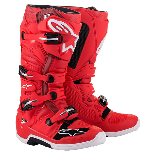 Alpinestars Adult MX Tech 7 Boot Red Size 8