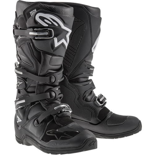 Alpinestars Tech 7 Enduro Adult Boots MX Black Size 8