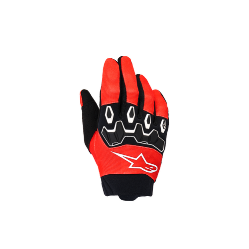Alpinestars MX26 Youth/Kids Full Bore V2 Gloves Bright Red/Black, Size Medium