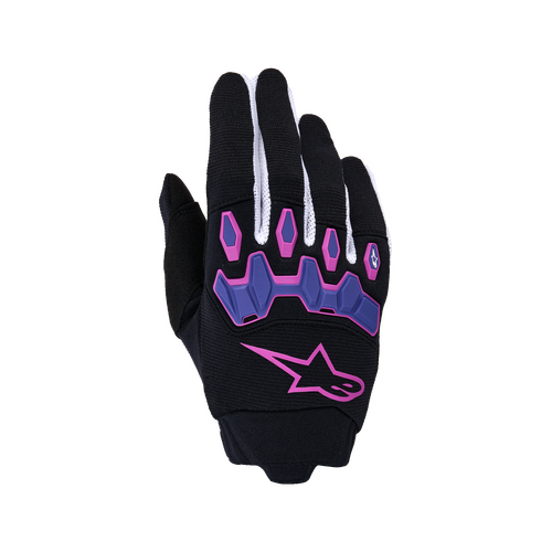 Alpinestars MX26 Adult Full Bore V2 Gloves Purple/Black, Size Small