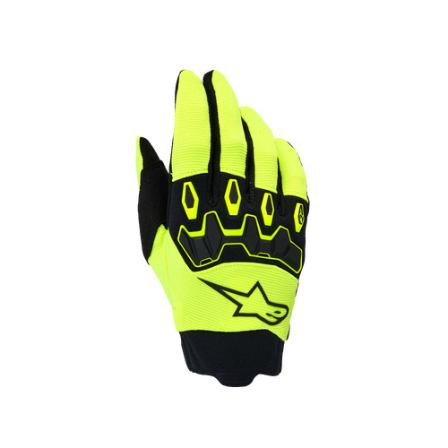 Alpinestars MX26 Adult Full Bore V2 Gloves Yellow Fluo/Black, Size XL