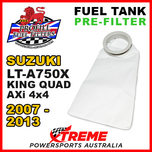 PROFILL LTA750X KING QUAD AXI 4x4 2007-2013 ATV For Suzuki FUEL TANK PRE-FILTER
