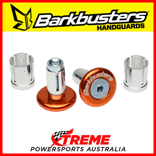 Barkbusters Bar End Plug Anodized Aluminium Orange B-045-OR