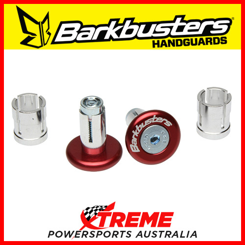 Barkbusters Bar End Plug Anodized Aluminium Red B-045-RD
