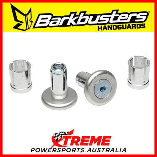 Barkbusters Bar End Plug Anodized Aluminium Silver B-045-SL