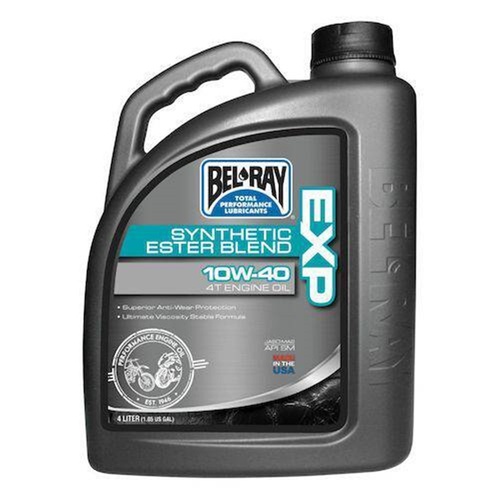 Belray EXP Synthetic Ester Blend 4T 10W40 4L Motorcycle Engine Oil