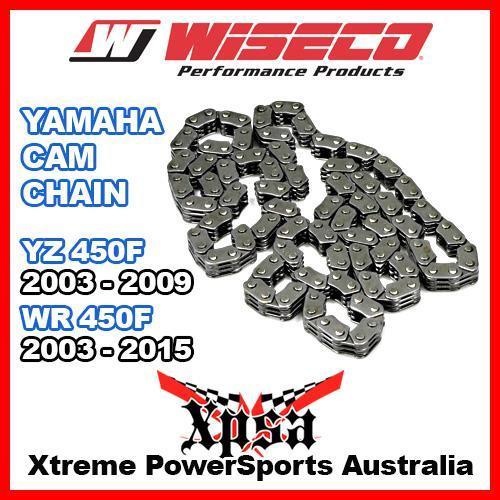 WISECO CAM CHAIN YAMAHA YZ YZ450F 03-2009 WR 450F WR450F 03-2015 CC015 GENUINE